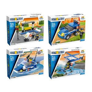 Blocks Polícia TK-AB7862 Toy King - Divertido para todos os kid 