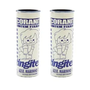 CORANTE para tingir e renovar roupas e tecidos AZUL MARINHO 16 007/19216 TINGITEX 1un