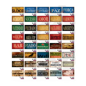 Placas de MDF Medidas 15x30cm Ref. 444