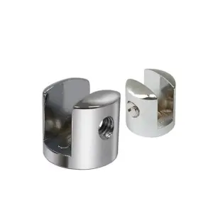 Suporte Fenda para Vidro 6x8 c/ 1 unidade Ref. 2023 Prolar