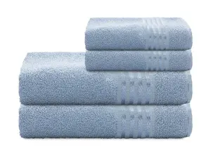 Toalha Decor P/Banho 62 X 120 Azul CAMESA Ref F2014 Macia E Absorvente Para Banho