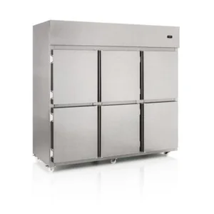REFRIGERADOR PARA COZINHAS INDUSTRIAIS GRCS-6P TI GELOPAR