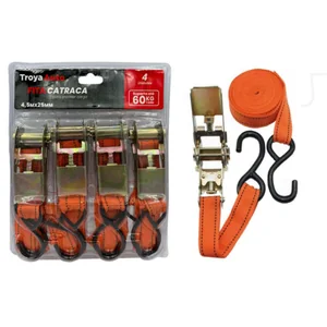 Fita Catraca para  Prender Carga Akash Imports TRY-0025 – Alta Resistência e Durabilidade