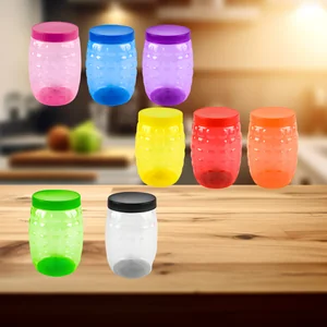 Pote Abacaxi 1000ml Plásticos Ideal – Armazenamento com Estilo e Praticidade