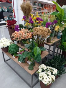 ESCADA DE MESA FERRO 3 DEGRAUS MADEIRA