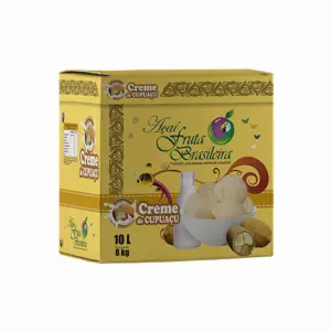Caixa 10 litros – 8 kg Creme de Cupuaçu Fruta Brasileira