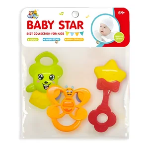 Chocalho 3 em 1 TK-1265 Toy King - Divertido para todos os kid 