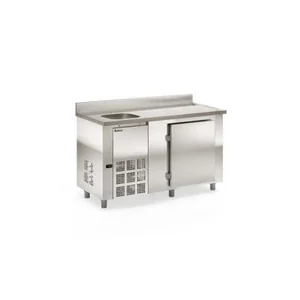 BALCÃO REFRIGERADO DE ENCOSTO COM CUBA GBFE-150 CD AI GELOPAR