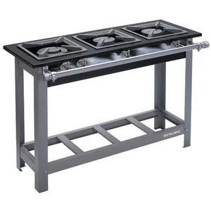 Fogão 3 Bocas Baixa Pressão M7S2000SF Sem Forno METALMAQ