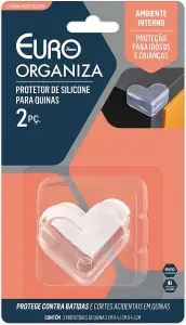 Euro Home - Protetor De Silicone Para Quinas 2 Peças - ENC1362