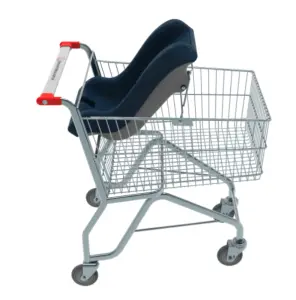 Carrinho de Supermercado 200 litros com bebê conforto Modelo: L551.BB 
