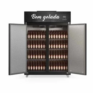 CONSERVADOR E EXPOSITOR DE CERVEJAS GMCB-2P PR GELOPAR