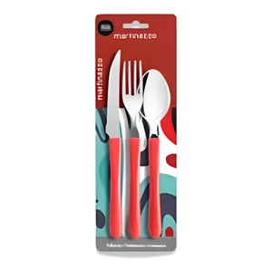 CONJUNTO MISTO - 3PÇS ELEGANCE BLISTER Martinazzo