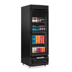 CONSERVADOR E EXPOSITOR DE BEBIDAS FRIOS E LATICÍNIOS GRD-57 LB PR GELOPAR