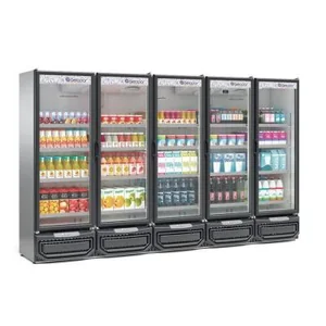 CONSERVADOR E EXPOSITOR DE BEBIDAS FRIOS E LATICÍNIOS GCVR-2500 TI GELOPAR