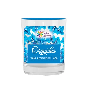 Vela Aromática Perfumada 180Gr Orquídea