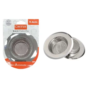 Ralo para Pia 11 cm Akash Imports CRS-2848 – Resistente e Fácil de Instalar
