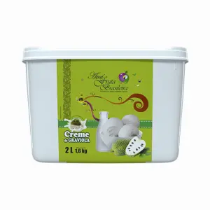 Pote 2 litros – 1,6 kg Creme de Papaia C/4 un Fruta Brasileira