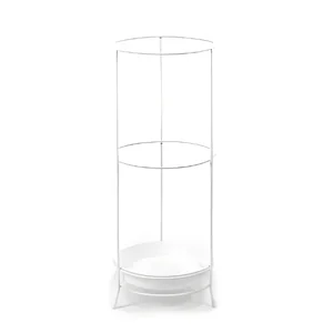 Suporte Para Guarda-Chuvas Branco Linha Organização Azzo