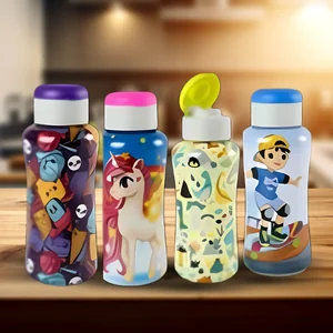 Squeeze Star Kids Premium Plásticos Ideal – Garrafa Infantil Durável e Prática