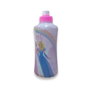 Garrafa Star Kids Princesa 500 ml Ref. 5213 Plásticos Ideal – Encanto e Praticidade para o Dia a Dia