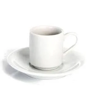 XICARA DE CAFE RETA COM PIRES XICARA DE CAFE RETA TERRAMADA