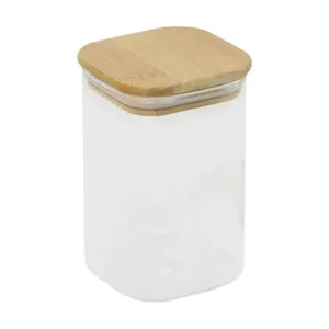 Pote de Vidro Quadrado  1.2L CV-214