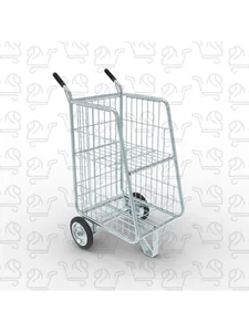 Carrinho Estacionamento para 02 caixas plásticas 100 KG Modelo: L415