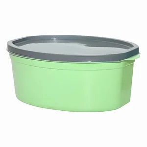 Pote M Oval 1,1L Color Tampa Cinza PlasMotta Ref. 34C