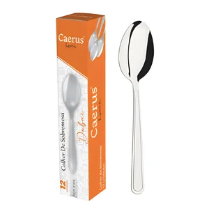Colher de Sobremesa Dubai Akash Imports CRS-2617 – Elegância e Praticidade na Sua Mesa