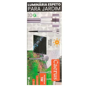 Luminária Espeto Balizador para Jardim Akash Imports CRS-2211 Iluminação Externa Decorativa