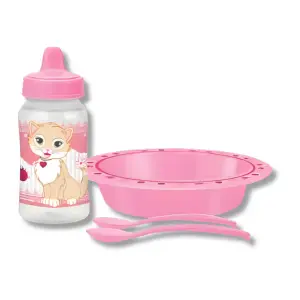 Kit Refeição Com Copo 270ml Bico Rígido Chérie & Duke