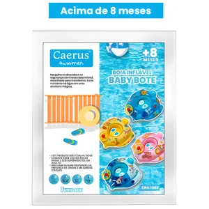 Bóia Mega Baby Bote Akash Summer CRS-1962 – Diversão Segura para Bebês na Piscina