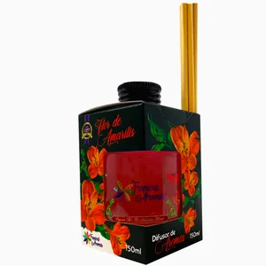Difusor Caixinha Flor De Amarílis 150ml
