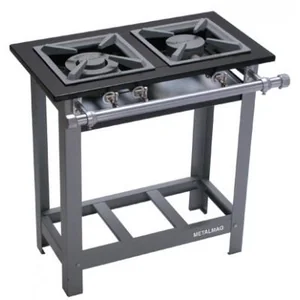Fogão 2 Bocas Baixa Pressão M6S2000SF Sem Forno METALMAQ