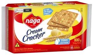 Biscoito Cracker 800g naga