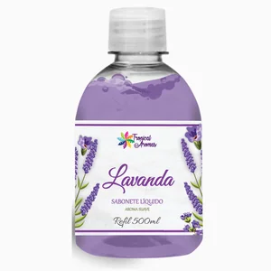 Refil 500ml Sabonete Líquido Lavanda