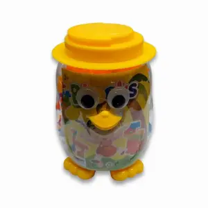 Balde Blocos Educativos C/68pcs PRECIZA Ref 1316 Brinquedo Infantil Educativo