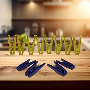 Prendedores de Roupa Coloridos, Kit com 12un PR 002 - PlasFort