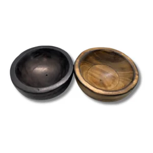 Incensário Madeira Pote Ref. 1494 Zed Black