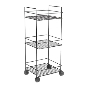 Organizador Triplo Multiuso Preto Linha Organização Azzo