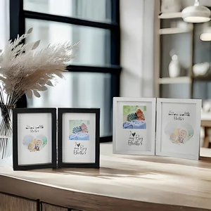 PORTA RETRATO DUPLO 10X15 LILA HOME LH09 – Decore com Estilo e Elegância