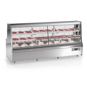 BALCÃO FRIGORÍFICO P/ CARNES E AVES GRTA-300 A AI GELOPAR