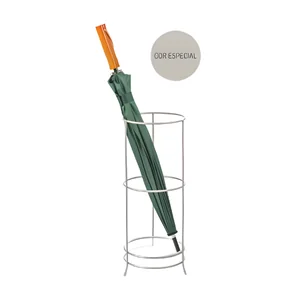 Suporte Para Guarda-Chuvas Níquel Linha Organização Azzo