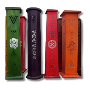 Torre Colorido 4 furos (Incenso e Cone) Ref. 1371 Zed Black