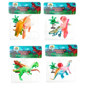  Conjunto Dinos  Emborrachados TK-AB0041 Toy King - Divertido para todos os kid 