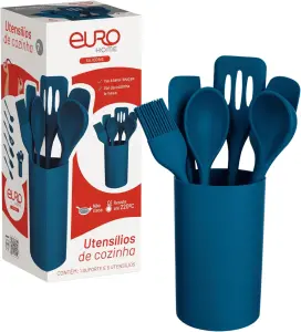 Euro Home - Cj De Gadget De Silicone 7 pc - SIL3338-AZ