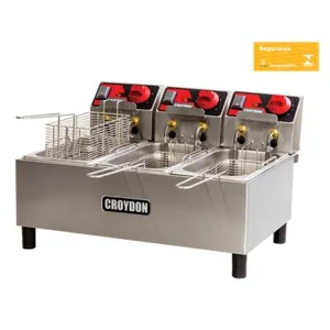 Fritadeira Elétrica (3x3 litros) FC3A CROYDON