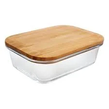 Pote de Vidro Retangular 1040 ml  CV-336