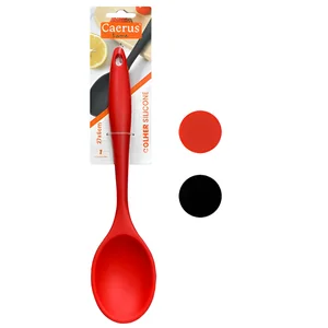 Colher de Silicone Akash Imports CRS-2792 Utensílio Resistente e Antideslizante para Cozinha